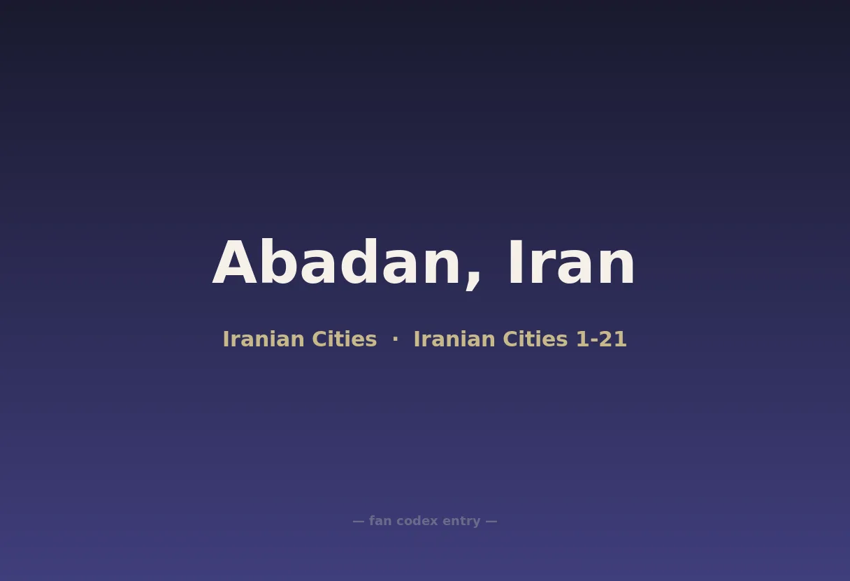 Abadan, Iran
